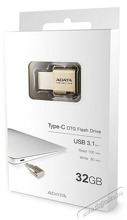 Adata 32GB USB3.1 Type-C (AUC350-32G-CGD) pendrive - arany Egyéb - Nem forgalmazzuk ! - 323550