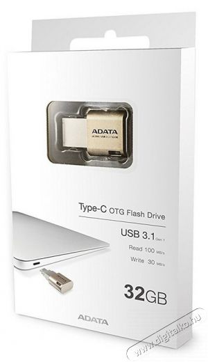 Adata 32GB USB3.1 Type-C (AUC350-32G-CGD) pendrive - arany Egyéb - Nem forgalmazzuk ! - 323550