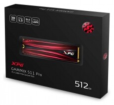 Adata 512GB M.2 2280 XPG Gammix S11 Pro (AGAMMIXS11P-512GT-C) SSD Egyéb - Nem forgalmazzuk ! - 350796