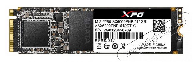 Adata SX6000 Pro 512GB M.2 2280 (ASX6000PNP-512GT-C) SSD Egyéb - Nem forgalmazzuk ! - 350798