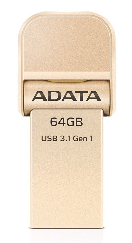 Adata 64GB Lightning / USB3.1 (AAI920-64G-CGD) pendrive - arany Egyéb - Nem forgalmazzuk ! - 323834