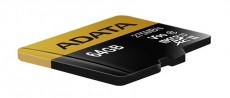Adata 64GB SD micro Premier ONE (SDXC Class 10 UHS-II U3) (AUSDX64GUII3CL10-CA1) memória kártya Újdonságok - Új termékek - 342198