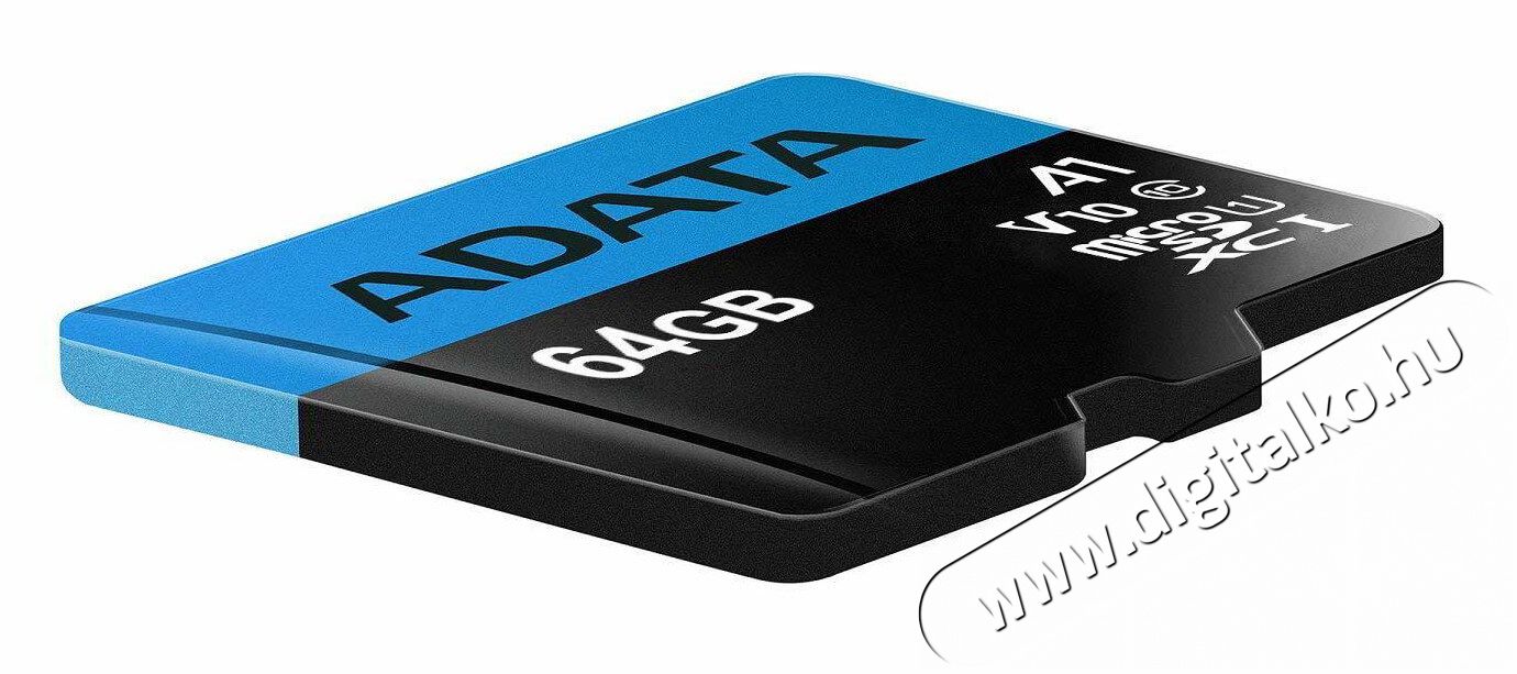 Adata 64GB Premier Class 10 UHS-I micro SD (AUSDX64GUICL10A1-RA1) memória kártya Memória kártya / Pendrive - MicroSD / MicroSDHC kártya - 342194