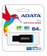 Adata 64GB USB3.0 (AUV140-64G-RBE) pendrive - fekete/kék Egyéb - Nem forgalmazzuk ! - 323553