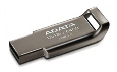 Adata 64GB USB3.0 (AUV131-64G-RGY) pendive - króm Memória kártya / Pendrive - Pendrive - 323555