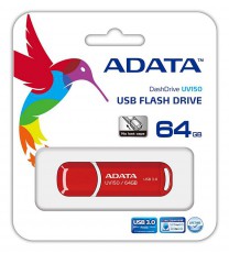 Adata USB3.0 64GB (AUV150-64G-RRD) pendrive - piros Egyéb - Nem forgalmazzuk ! - 323556