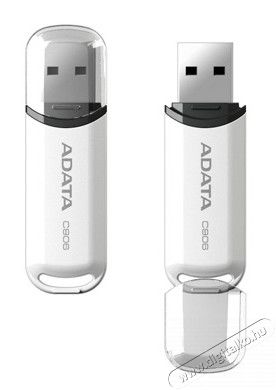 Adata 8GB USB2.0 (AC906-8G-RWH) pendrive - fehér Memória kártya / Pendrive - Pendrive - 323559