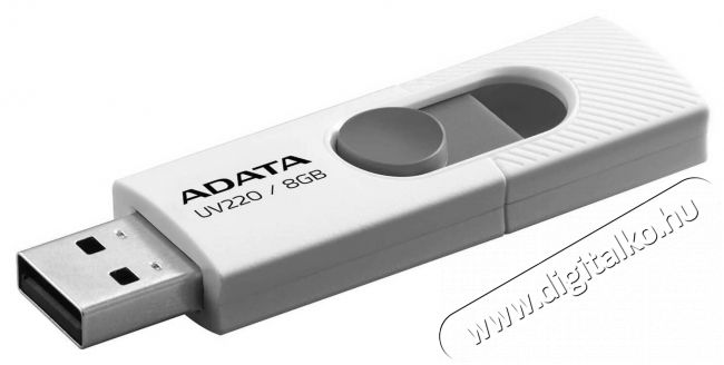 Adata 8GB USB2.0 (AUV220-8G-RWHGY) pendrive - fehér/szürke Egyéb - Nem forgalmazzuk ! - 331062