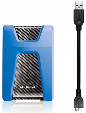 Adata AHD650 2,5 2TB USB3.1 ütésálló külső winchester kék Egyéb - Nem forgalmazzuk ! - 367374