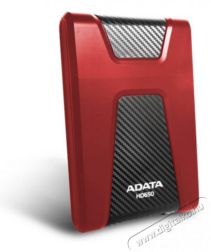 Adata AHD650 2,5" 1TB USB3.0  (AHD650-1TU3-CRD) ütésálló külső merevlemez - piros Iroda és számítástechnika - Adattároló / merevlemez - Külső HDD - 323602