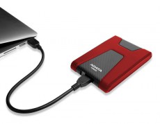 Adata AHD650 2,5" 1TB USB3.0  (AHD650-1TU3-CRD) ütésálló külső merevlemez - piros Iroda és számítástechnika - Adattároló / merevlemez - Külső HDD - 323602