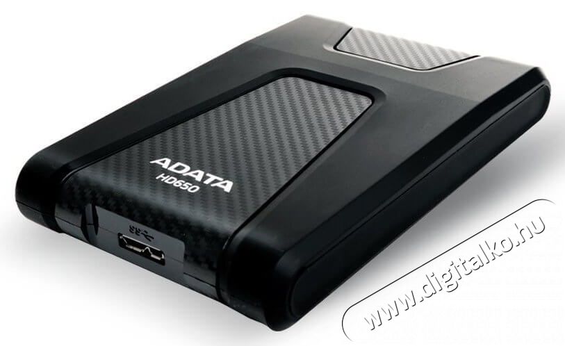 Adata AHD650 2,5 1TB USB3.1 ütésálló külső winchester fekete Egyéb - Nem forgalmazzuk ! - 367381