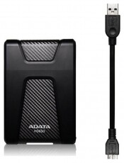 Adata AHD650 2,5 1TB USB3.1 ütésálló külső winchester fekete Egyéb - Nem forgalmazzuk ! - 367381