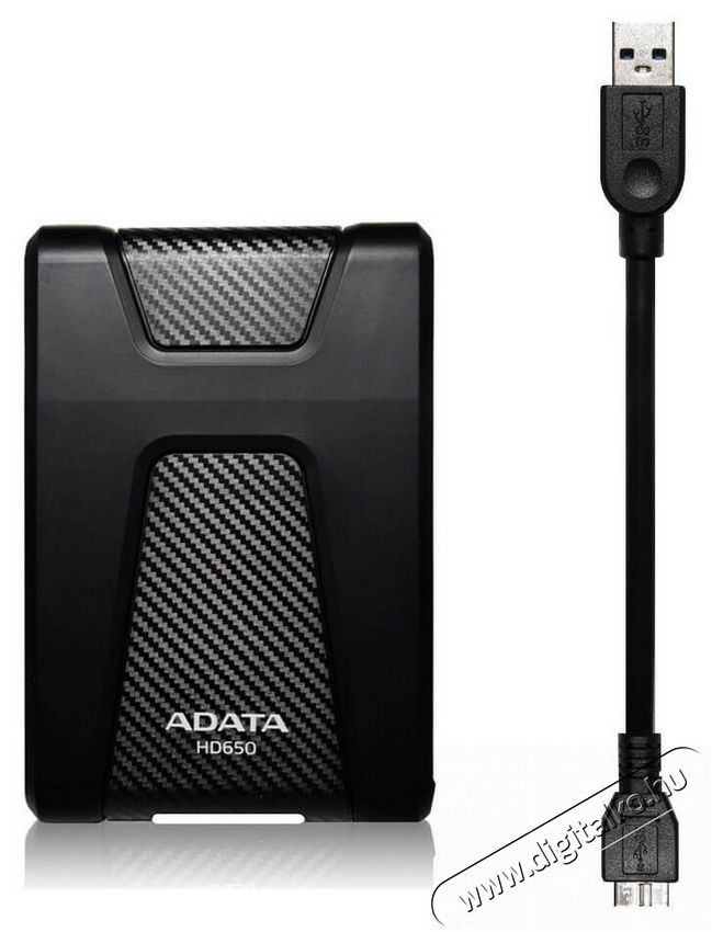 Adata AHD650 2,5 2TB USB3.1 (AHD650-2TU31-CBK) ütésálló külső winchester - fekete Egyéb - Nem forgalmazzuk ! - 331066