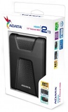 Adata AHD650 2,5 2TB USB3.1 (AHD650-2TU31-CBK) ütésálló külső winchester - fekete Egyéb - Nem forgalmazzuk ! - 331066