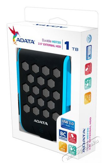 Adata AHD720 2,5" 1TB USB3.0 (AHD720-1TU3-CBL) ütés és vízálló külső winchester - kék Egyéb - Nem forgalmazzuk ! - 323609