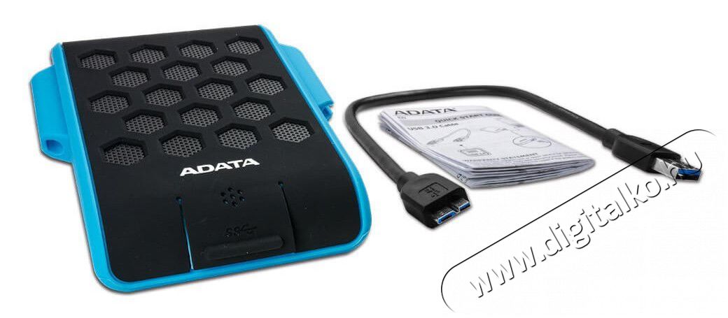 Adata AHD720 2,5" 2TB USB3.0 (AHD720-2TU3-CBL) külső merevlemez - kék Iroda és számítástechnika - Adattároló / merevlemez - Külső HDD - 323612