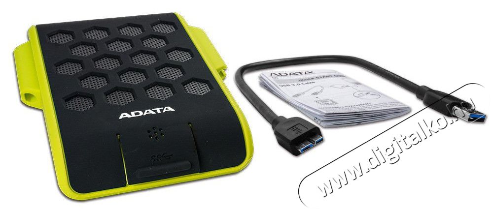 Adata AHD720 2,5" 2TB USB3.0 (AHD720-2TU3-CGR) ütés és vízálló külső winchester - zöld Egyéb - Nem forgalmazzuk ! - 323613
