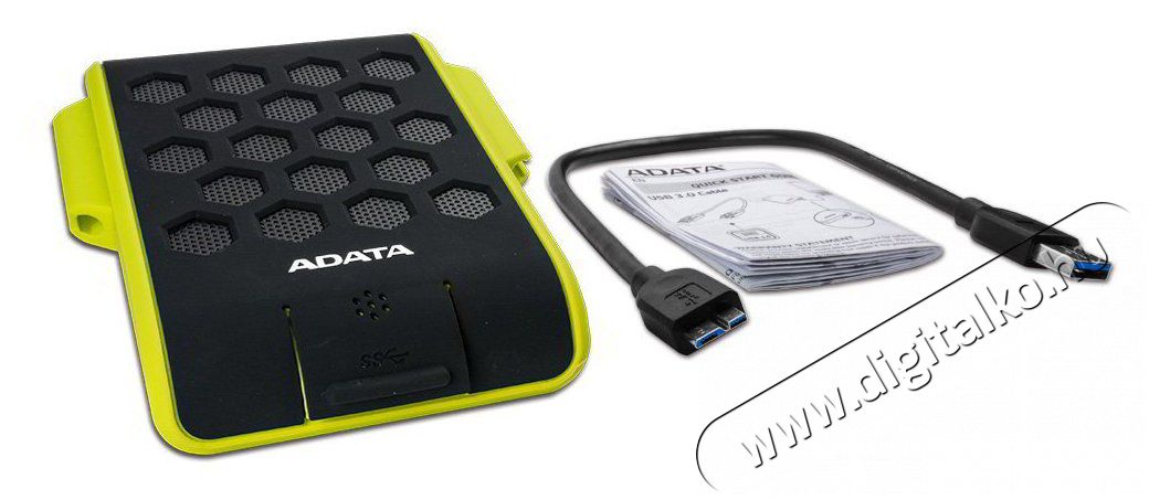 Adata AHD720 2,5 2TB USB3.1 (AHD720-2TU31-CGN) ütésálló külső winchester - zöld Egyéb - Nem forgalmazzuk ! - 350807