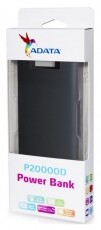 Adata P20000D (AP20000D-DGT-5V-CBK) 20000 mAh Power Bank Mobil / Kommunikáció / Smart - Powerbank / Külső akkumulátor és töltő - 338066