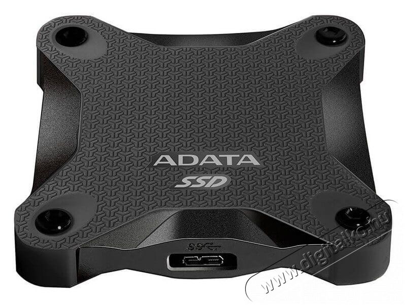 Adata ASD600 512GB USB3.1 külső SSD - fekete Iroda és számítástechnika - Adattároló / merevlemez - Külső SSD - 334066
