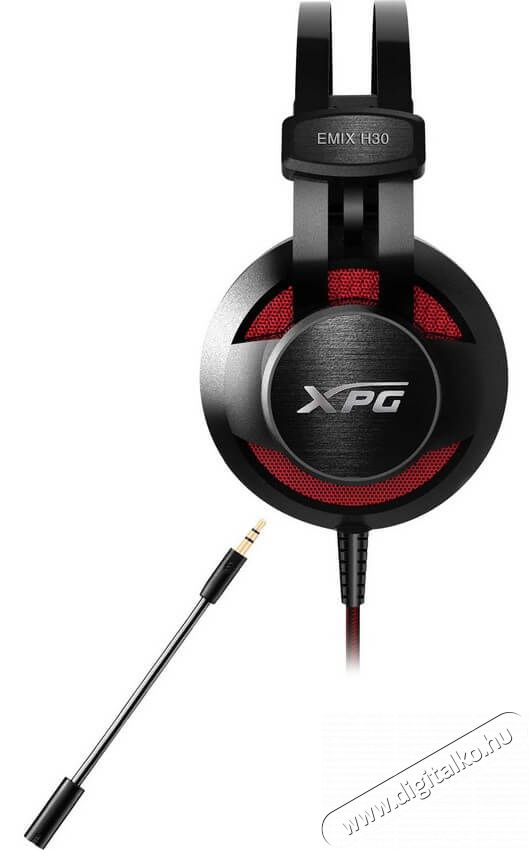 Adata EMIX H30 gamer fejhallgató SOLOX F30 virtuális 7.1 erősítővel Audio-Video / Hifi / Multimédia - Fül és Fejhallgatók - Fejhallgató mikrofonnal / headset - 341317