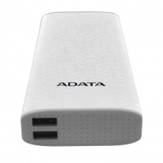 Adata P10000 Powerbank 10000mAh - fehér Mobil / Kommunikáció / Smart - Powerbank / Külső akkumulátor és töltő - 350812