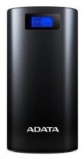 Adata P20000D Powerbank 20000mAh - fekete Mobil / Kommunikáció / Smart - Powerbank / Külső akkumulátor és töltő - 323745