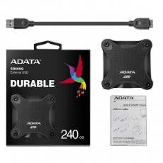 Adata SD600Q 240GB USB3.1 (ASD600Q-240GU31-CBK) külső SSD - fekete Egyéb - Nem forgalmazzuk ! - 350819