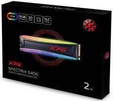 Adata XPG 2TB M.2 2280 SPECTRIX S40G RGB (AS40G-2TT-C) SSD Iroda és számítástechnika - Adattároló / merevlemez - SSD - 367421