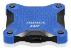 Adata SD600Q 240GB USB3.1 (ASD600Q-240GU31-CBL) külső SSD - kék Egyéb - Nem forgalmazzuk ! - 350820