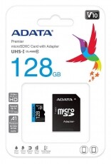 Adata 128GB Premier Class 10 micro SD (AUSDX128GUICL10A1-RA1) memória kártya Memória kártya / Pendrive - MicroSD / MicroSDHC kártya - 342170