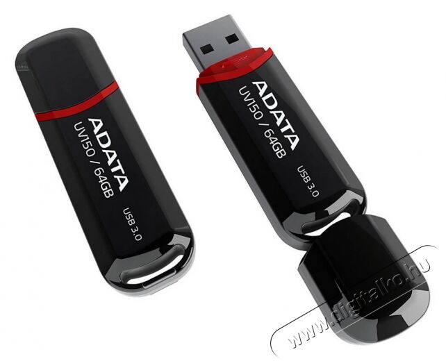 Adata USB3.0 64GB (AUV150-64G-RBK) pendrive - fekete Egyéb - Nem forgalmazzuk ! - 323552