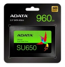 Adata SU650 Ultimate 960GB SATA3 2,5 (ASU650SS-960GT-R) SSD Egyéb - Nem forgalmazzuk ! - 350801