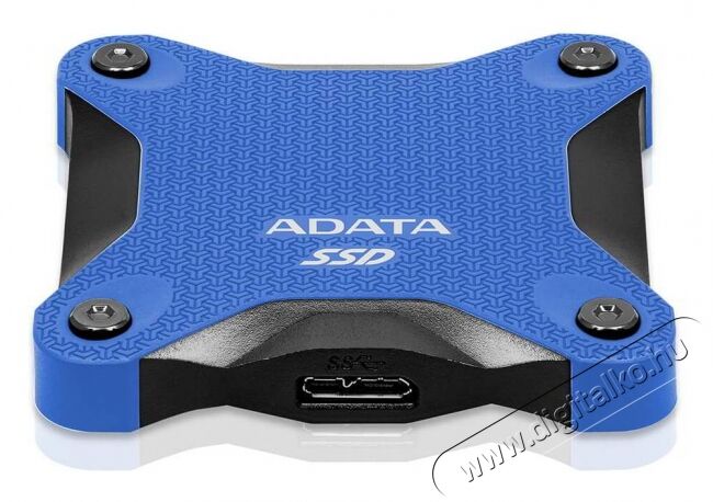 Adata SD600Q 480GB USB3.1 (ASD600Q-480GU31-CBL) külső SSD - kék Egyéb - Nem forgalmazzuk ! - 350823