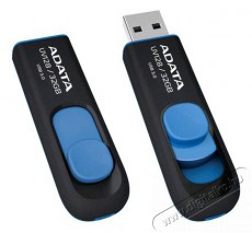 Adata 32GB USB3.2 (AUV128-32G-RBE) Flash Drive - fekete-kék Memória kártya / Pendrive - Pendrive - 379455