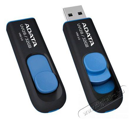 Adata 32GB USB3.2 (AUV128-32G-RBE) Flash Drive - fekete-kék Memória kártya / Pendrive - Pendrive - 379455