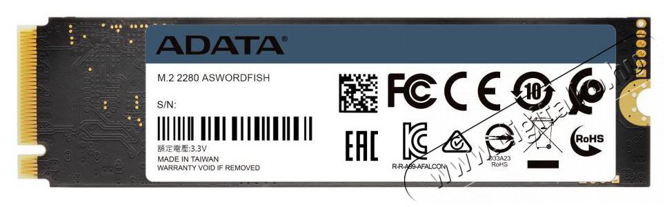 Adata 500GB M.2 2280 SWORDFISH (ASWORDFISH-500G-C) SSD Egyéb - Nem forgalmazzuk ! - 379456