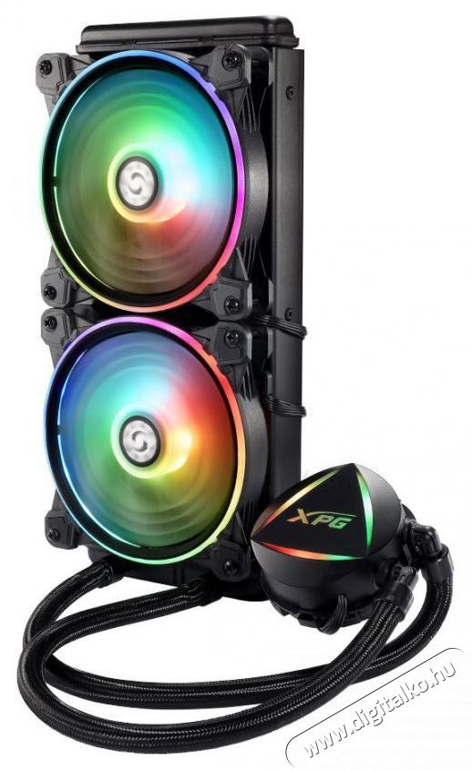 Adata XPG Levante 240 v&iacute;zhűt&eacute;ses processzor hűtő Iroda &eacute;s sz&aacute;m&iacute;t&aacute;stechnika - Sz&aacute;m&iacute;t&oacute;g&eacute;p tartoz&eacute;k - Processzor - 379471