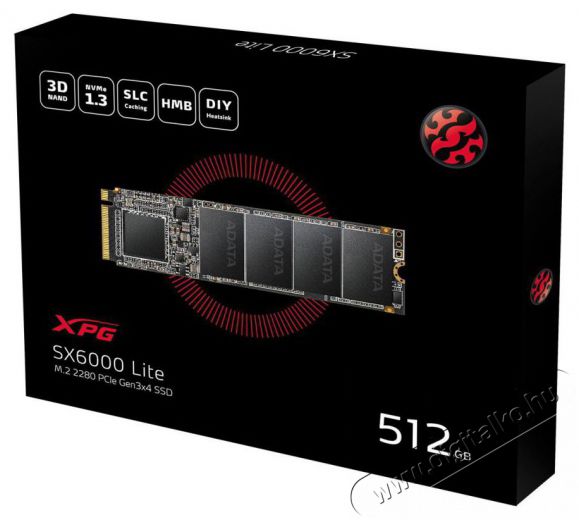 Adata 512GB M.2 2280 (ASX6000LNP-512GT-C) SSD Egyéb - Nem forgalmazzuk ! - 386201