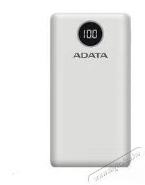 Adata P20000D 20000mAh feh&eacute;r power bank Mobil / Kommunik&aacute;ci&oacute; / Smart - Powerbank / K&uuml;lső akkumul&aacute;tor &eacute;s t&ouml;ltő - 350816