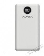 Adata P20000D 20000mAh feh&eacute;r power bank Mobil / Kommunik&aacute;ci&oacute; / Smart - Powerbank / K&uuml;lső akkumul&aacute;tor &eacute;s t&ouml;ltő - 350816