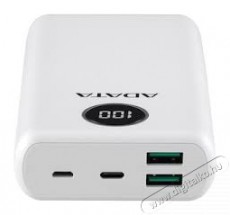 Adata P20000D 20000mAh feh&eacute;r power bank Mobil / Kommunik&aacute;ci&oacute; / Smart - Powerbank / K&uuml;lső akkumul&aacute;tor &eacute;s t&ouml;ltő - 350816