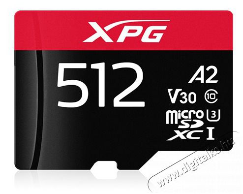 Adata XPG 512GB SD micro XPG (SDXC Class 10 UHS-I) (AUSDX512GUI3XPGA2-R) gamer memória kártya Iroda és számítástechnika - Játék konzol - Kiegészítő - 415250