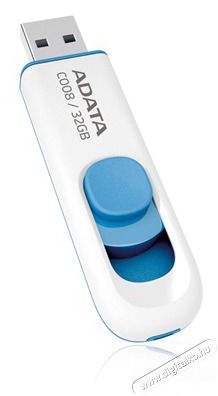 Adata 32GB USB2.0 Fehér (AC008-32G-RWE) Flash Drive Memória kártya / Pendrive - Pendrive - 463379