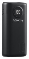 Adata AP10000QCD-DGT-CBK 10000mAh fekete powerbank Mobil / Kommunikáció / Smart - Powerbank / Külső akkumulátor és töltő - 474727