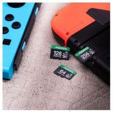 Adata MicroSDXC 128GB Speed Plus + SD adapter Memória kártya / Pendrive - MicroSD / MicroSDHC kártya - 523536