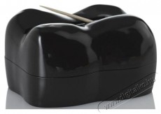 AdHoc Stuzzi Fogpiszkáló tartó, fekete Háztartás / Otthon / Kültér - Lakásfelszerelés - Tároló - 526766