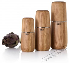 AdHoc Bors- vagy sóőrlő Yono tölgyfa, natúr Konyhai termékek - Konyhai eszköz - Só és bors örlő - 526755