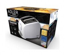 Adler AD 3201 kenyérpirító Konyhai termékek - Konyhai kisgép (sütés / főzés / hűtés / ételkészítés) - Kenyérpirító - 348310